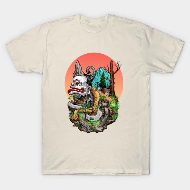 indonesian culture T-Shirt by kating